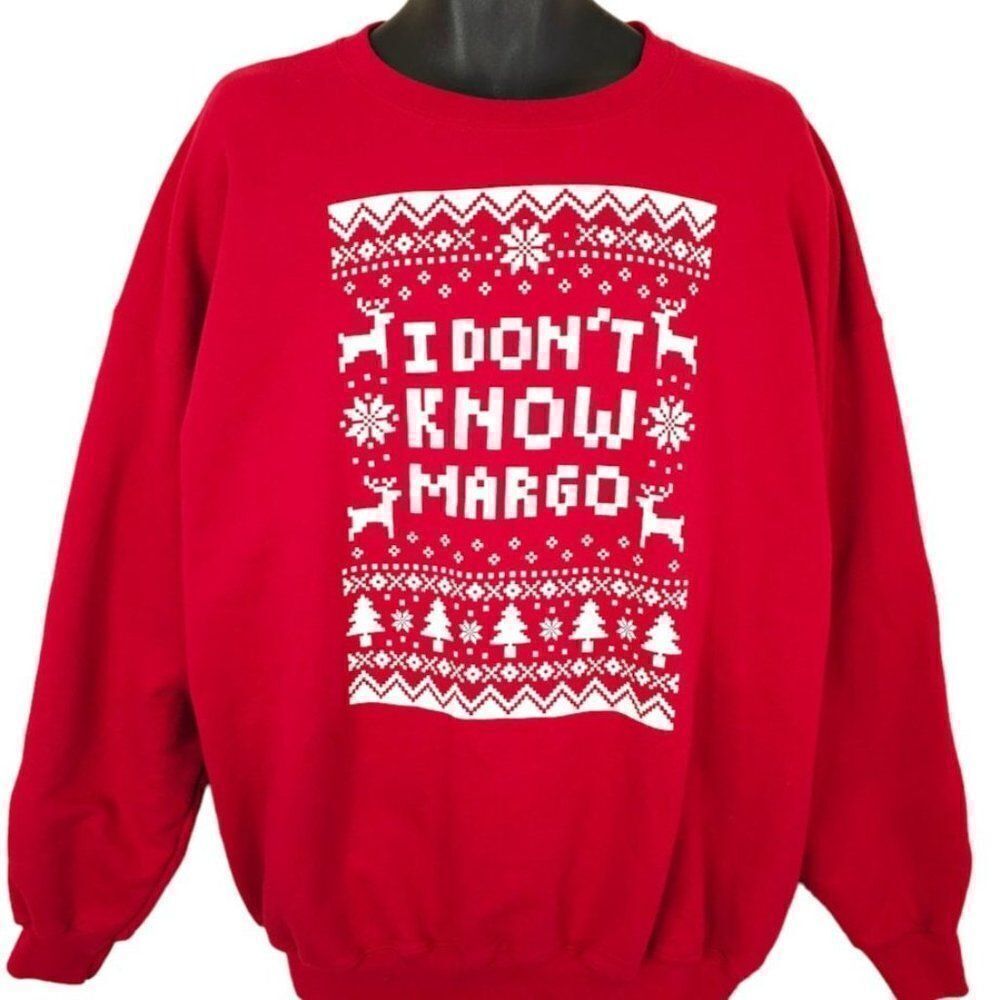 National Lampoons Christmas Vacation Sweatshirt Vintage 90s Y2K I Dont Know